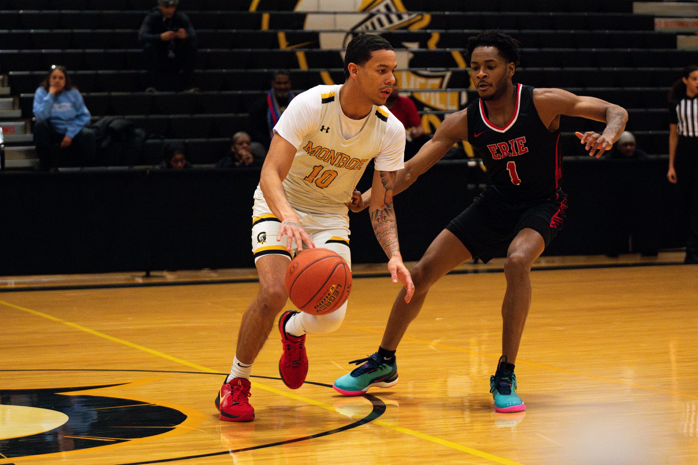 #19 Tribunes Hold Off Late Erie Comeback, 75-73